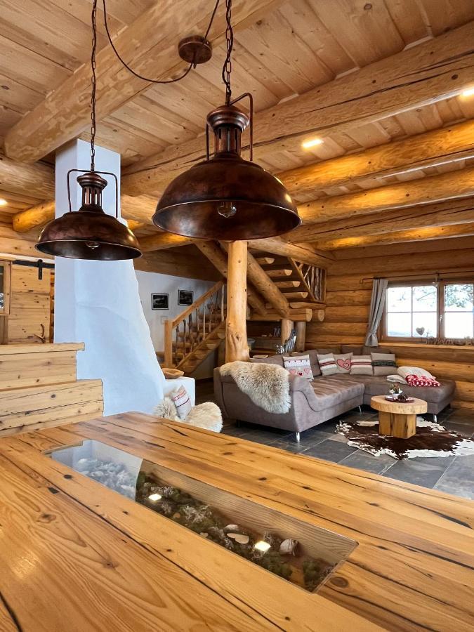 Almzauber Chalets - Haus Enzian Inkl Infrarotliegen Hochrindl Exteriör bild